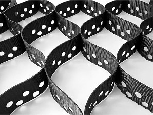 Weitere Geokunststoffe: Geozellen